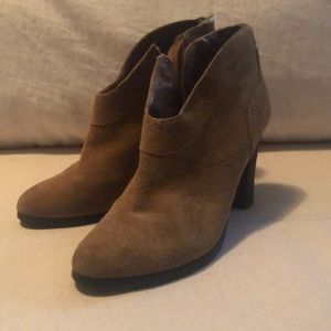 Suede Heeled Booties